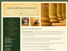 Tablet Screenshot of cslawllp.net